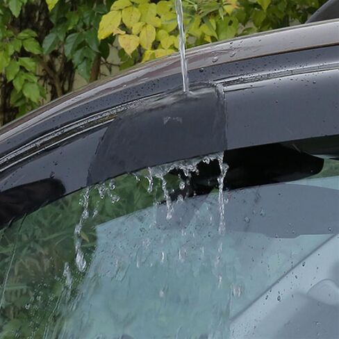 واقيات نافذة السيارة واقيات المطر لكاديلاك Cts سيدان MK3 2014-2019 شريط حماية المطر على الشمس والرياح الجانبية تنفيس نافذة منحرف الملحقات in Saudi Arabia