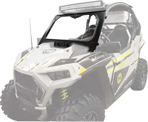 Tusk UTV Full Glass Windshield With Vent and 12" Windshield Wiper Compatible with Polaris RZR 900 Trail 2021-2025 in Saudi Arabia