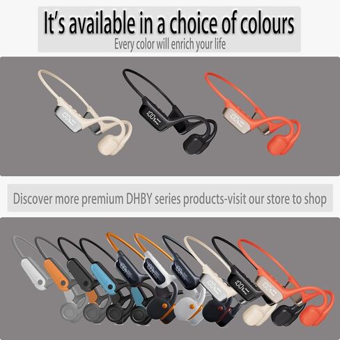 Swimming Headphones Bone Conduction Open Ear Headset MP3 Player Built-in 32G Memory IP68 Underwater Waterproof Stereo Bluetooth Earphone LED Screen for Driving Bicycling Running Skiing-S10 Green in Kuwait