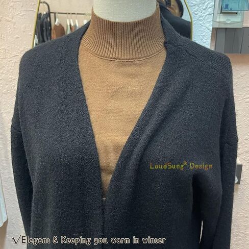 LoudSung Winter Detachable Half Shirt Turtleneck Bust Knitted Sweater Fake Collar Multiple Colors Elegant for Women Girls in Saudi Arabia