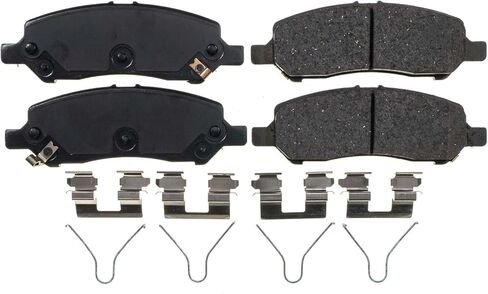 طقم فرامل خلفية باور ستوب لسيارة دودج دارت 2013-16 - تيل فرامل سيراميك مع أدوات التثبيت، 17-1647 in Kuwait