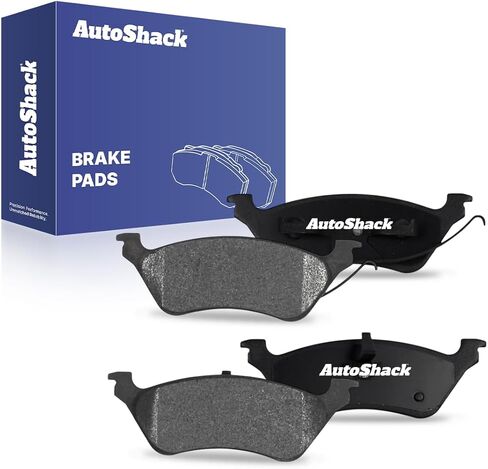AutoShack Rear Ceramic Brake Pad Set | Replacement for 2001-2007 Dodge Caravan 2001-2007 Dodge Grand Caravan | 4-PC in Saudi Arabia