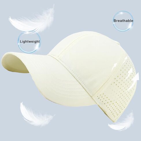2 Pack Baseball Caps, Breathable & Lightweight Hats for Men Women, Quick Dry Mesh for Sports, Golf, Running in Saudi Arabia