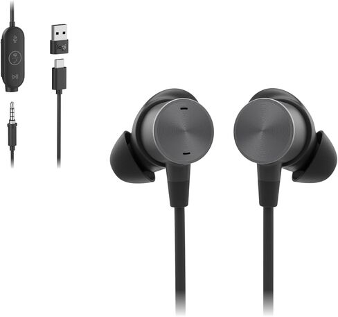 Logitech Zone Wired Earbuds with Noise Cancelling Mic in Saudi Arabia