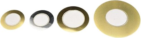 10pcs Piezo Elements Buzzer Sounder Sensor Trigger Drum Disc Copper Piezo Speaker 12MM 20MM 27MM 35MM 50MM Piezoelectric(27MM) in Saudi Arabia