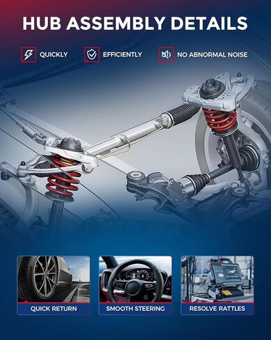KAX Hydraulic Power Steering Rack and Pinion Compatible with Honda Odyssey 2007 2008 2009 2010 All Models Replace - 262747 in Saudi Arabia