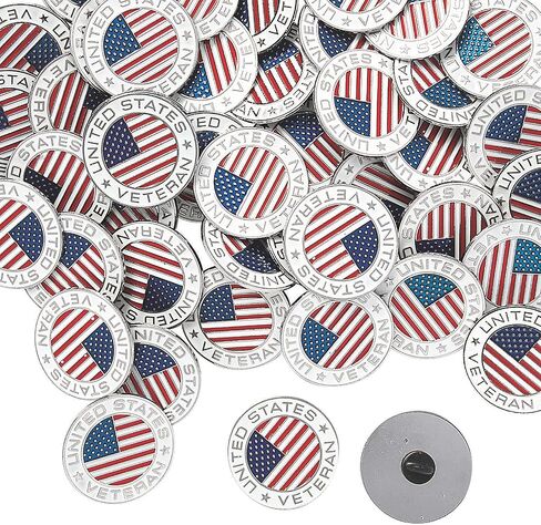 Bulk Veteran Enamel Pins - Jewelry - 72 Pieces in Saudi Arabia