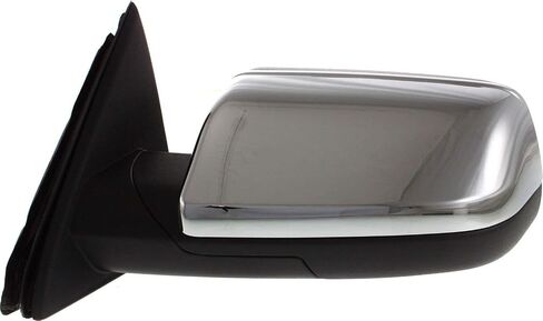 مرآة جانبية للسائق من Garage-Pro لمحرك Ford Flex 2009-2012 ومصباح الذاكرة والبركة، كروم، مرآة تزيين السيارة مع أضواء in Saudi Arabia