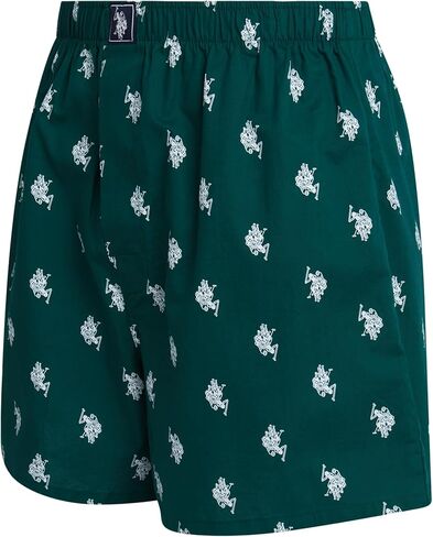 U.S. Polo Assn. Men's Underwear - Woven Boxers with Functional Fly (6 Pack) in Kuwait