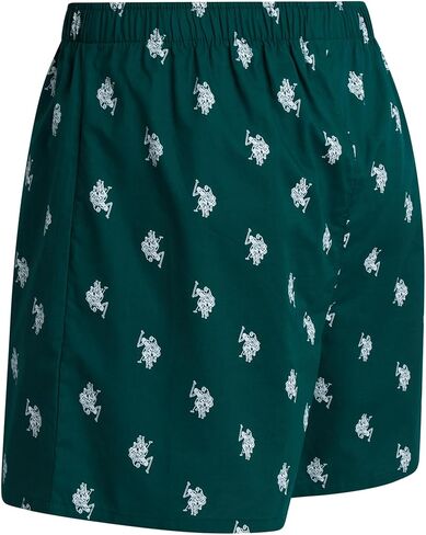 U.S. Polo Assn. Men's Underwear - Woven Boxers with Functional Fly (6 Pack) in Kuwait
