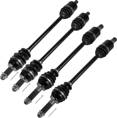 Caltric Front Rear Left Right Cv Joint Axles Compatible with Polaris Rzr S 800 Efi 2009-2014 in Saudi Arabia