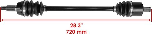 Caltric Front Rear Left Right Cv Joint Axles Compatible with Polaris Rzr S 800 Efi 2009-2014 in Saudi Arabia