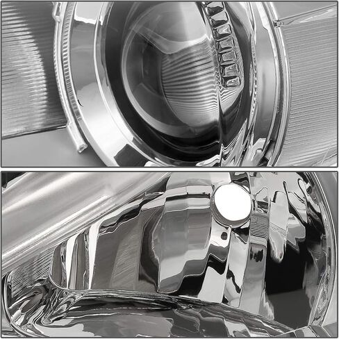 Auto Dynasty Projector Headlight Assembly Headlamps Replacement Compatible with Mazda 3 BM 2014 2015 2016, Driver and Passenger Side, Black Housing Clear Corner in Saudi Arabia