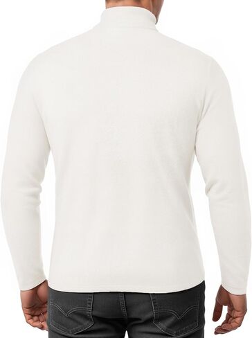 MANGOPOP Men's Turtleneck Long Sleeve Shirts Thermal Undershirt Relaxed Fit Fleece Tops Fall Winter Fashion 2025 in Saudi Arabia