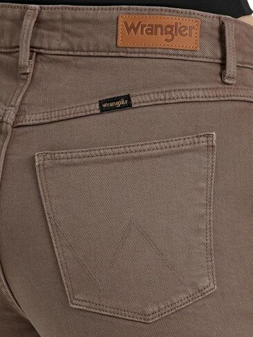 بنطلون جينز نسائي من Wrangler بخصر عالٍ ومتوهج in Kuwait