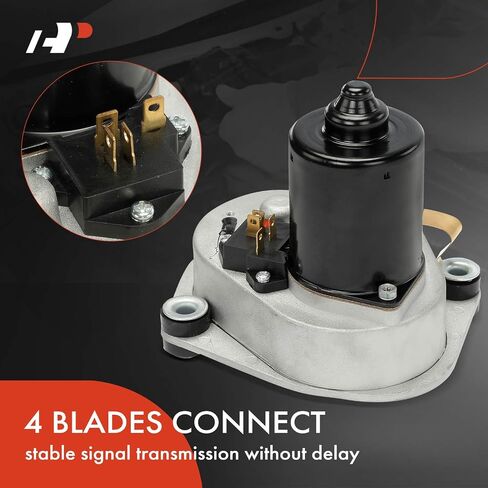 A-Premium Front Windshield Wiper Motor Compatible with Dodge Mini Ram, Dart, Ramcharger, Rampage, 400 & Chrysler Town & Country, Daytona, E Class, Laser & Plymouth Caravelle, Duster, Gran Fury, Scamp in Saudi Arabia
