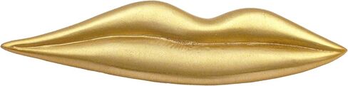 Lips Lapel Pin - Gold Plated - Man Ray Art Inspired Brooch in Kuwait