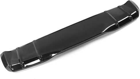 IKON MOTORSPORTS, Rear Diffuser Compatible With 2022-2026 Honda Civic 11th Gen Sedan 4-Door, MD Style Matte Black PP Rear Bumper Diffuser Lip Added on Bodykit Replacement in Saudi Arabia