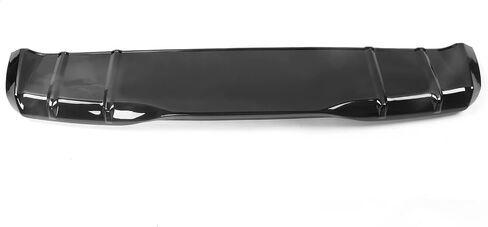 IKON MOTORSPORTS, Rear Diffuser Compatible With 2022-2026 Honda Civic 11th Gen Sedan 4-Door, MD Style Matte Black PP Rear Bumper Diffuser Lip Added on Bodykit Replacement in Saudi Arabia