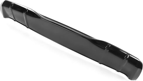 IKON MOTORSPORTS, Rear Diffuser Compatible With 2022-2026 Honda Civic 11th Gen Sedan 4-Door, MD Style Matte Black PP Rear Bumper Diffuser Lip Added on Bodykit Replacement in Saudi Arabia