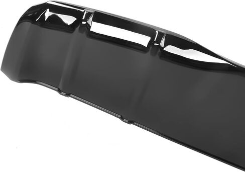 IKON MOTORSPORTS, Rear Diffuser Compatible With 2022-2026 Honda Civic 11th Gen Sedan 4-Door, MD Style Matte Black PP Rear Bumper Diffuser Lip Added on Bodykit Replacement in Saudi Arabia