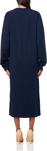 Norma Kamali Women's Oversized Raglan Sleeve Side Slit Gown in Kuwait