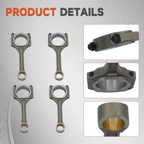 4pcs Connecting Rods 11248623418 Compatible with BMW F30 F32 F48 F55 F56 X1 X2 X3 X4 Cooper S 2.0T B46 B48 After-Market Parts in Kuwait