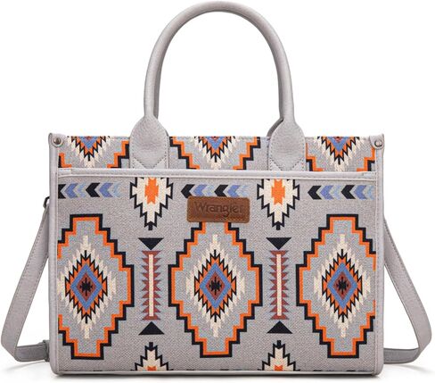 Wrangler Large Tote Bag with Compartments Western Shoulder Bag for Women Work in Kuwait