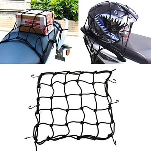 Motorcycle Cargo Net 15" x 15" - Purple in Kuwait