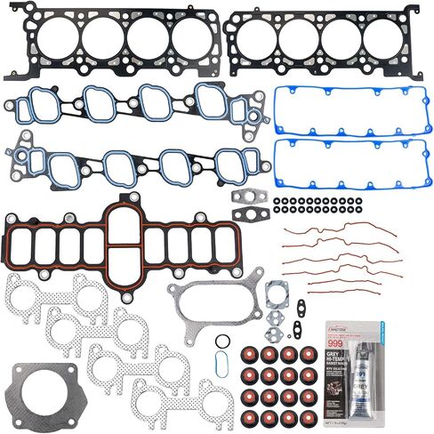 KAX HS9792PT-9 Engine Cylinder Head Gasket Set Compatible with 2004-2011Crown Victoria 2004-2008 E150 E250 F150 Heritage 2006-2011 Town 2004-2011 Grand Marquis 2002-2005 Mountaineer in Saudi Arabia