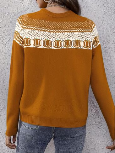 هالوين اليقطين سترة المرأة الخريف طويلة الأكمام متماسكة البلوزات القط ليف البلوز القمم Crewneck ملابس غير رسمية in Kuwait