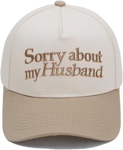 Put It On My Husband's Tab Funny Trucker Hats Women Vintage Adjustable Baseball Cap Embroidery Fashion Trucker Hat in Saudi Arabia