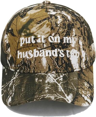 Put It On My Husband's Tab Funny Trucker Hats Women Vintage Adjustable Baseball Cap Embroidery Fashion Trucker Hat in Saudi Arabia