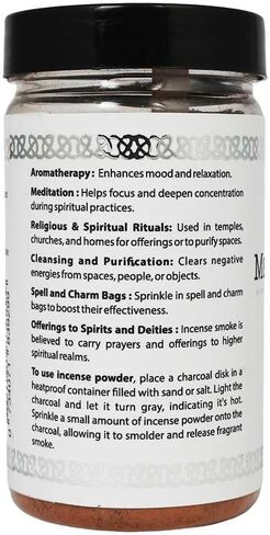 Vrinda® Make Your Wish Premium Incense Powder - Ideal for All Rituals, 50 gm, Made in India, Smudge Powder, Voodoo, Hoodoo, Pagan & Wiccan in Saudi Arabia