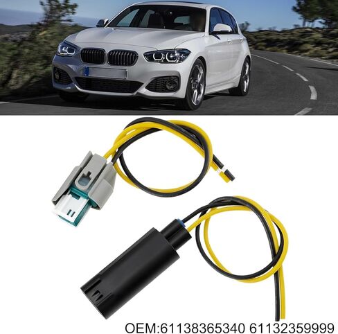 2 Set 2 Pin Car Cable Plug Repair Kit 61138365340 61132359999 Compatible with BMW MQS Cable in Saudi Arabia