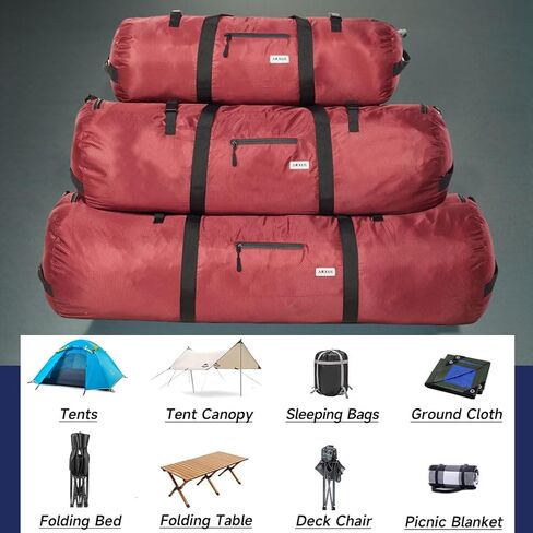 Extra Large Duffle Bag for Travel Gym 90L 50L 30L Baseball Bat Sports Duffel Bags for Men with Shoulder Strap, Tent Storage Camping in Kuwait