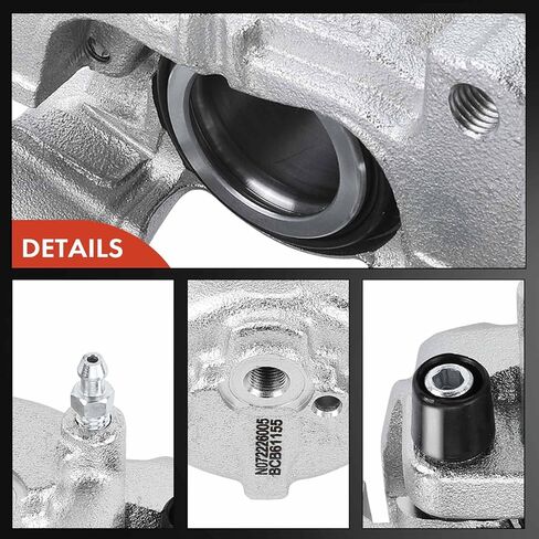 A-Premium Disc Brake Caliper Assembly with Bracket Compatible with Select Ford and Lincoln Models - Fusion 2015-2020 Front Left - MKZ 2013-2020 Front Right in Saudi Arabia