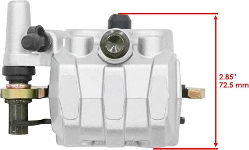 Caltric Front Left and Right Brake Caliper Disc Pads Compatible with Yamaha Rhino 700 YXR700 4X4 2008-2013 in Saudi Arabia
