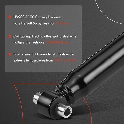 A-Premium Rear Shock Absorber Compatible with Ford Crown Victoria & Lincoln Town Car & Mercury Grand Marquis, 2003-2011, 2-PC Set in Saudi Arabia