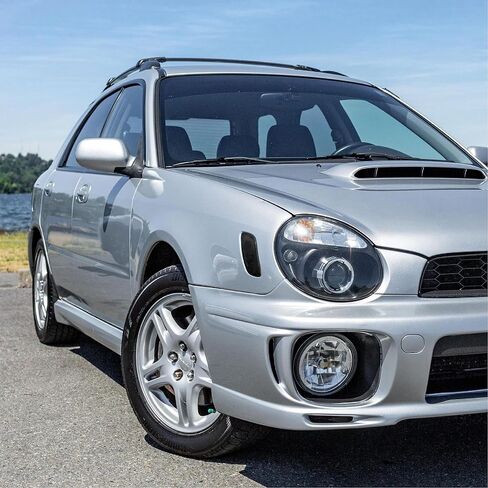 مصابيح العلامات الجانبية USR 02-03 Impreza - مصابيح علامات جانبية للمصد الأمامي الدخاني (يسار + يمين) متوافقة مع جميع موديلات Subaru Impreza 2002-2003 بما في ذلك WRX وSTi (عدسة مدخنة مصنوعة بواسطة DEPO) in Saudi Arabia