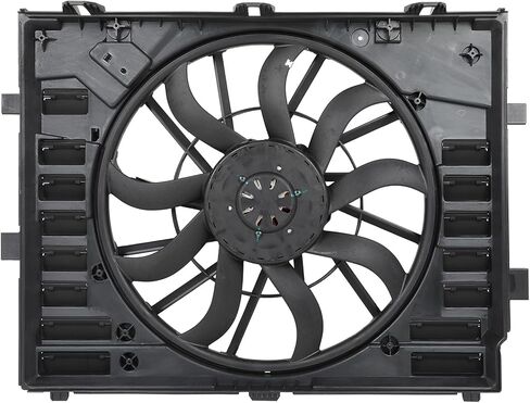 مروحة تبريد الرادياتير OCPTY مناسبة لـ 2012-2017 لفولكس واجن للطوارق، استبدل SK621F03،7P0121203H،7P0121203C،7P0121203E،7P0121203K، مروحة تبريد in Saudi Arabia