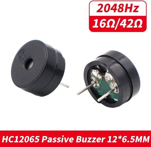 10 قطعة/الوحدة HC12065 السلبي الطنان AC 12 مللي متر * 6.5 مللي متر 12065 16R المقاومة 1.5V-3V 16ohm 42 أوم (10 قطعة HC12065-16ohm) in Saudi Arabia