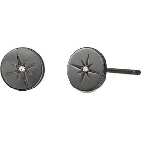 S.Leaf Sterling Silver Stud Earrings for Women Gold Plated Tiny Dot Disc Star Coin Earrings Small Round Tiny Earrings Dainty Simple Earrings for Women in Kuwait