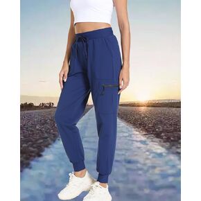 Womens Hiking Pants Cargo Joggers for Women with Pockets Lightweight Quick Dry Travel Camping Pants in Kuwait