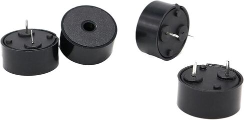 10pcs 1407 Passive Piezoelectric Buzzer Alarm Dimension14x7MM Drive Frequency 4000HZBuzzer in Saudi Arabia