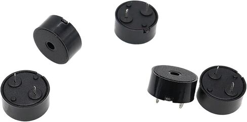 10pcs 1407 Passive Piezoelectric Buzzer Alarm Dimension14x7MM Drive Frequency 4000HZBuzzer in Saudi Arabia