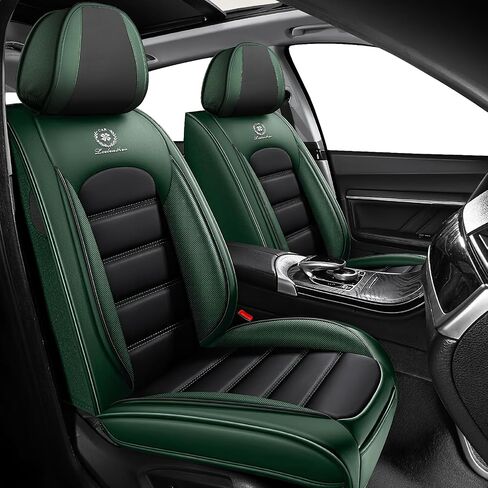 مجموعة كاملة لأغطية مقاعد Honda Prologue 2024-2025، واقي مقعد السيارة من جلد نابا المقاوم للماء مع وسادة، غطاء مقعد سيارة مريح ومضاد للانزلاق (رمادي وأبيض) in Kuwait