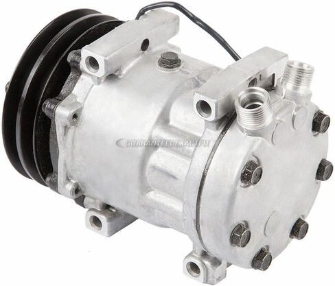 AC Compressor & 132mm Double V-Belt A/C Clutch Replaces Sanden SD7H15 4626 4780 International LE1140 8022507 611043420 - BuyAutoParts 60-02149NA NEW in Saudi Arabia