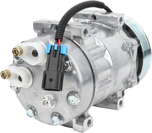 ضاغط وقابض OEM جديد مناسب 2004-2010 للحاصدة الدولية 7500 المتوسطة التقليدية 9.3L تكييف وضاغط للهواء 4815C in Kuwait