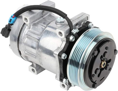 ضاغط وقابض OEM جديد مناسب 2004-2010 للحاصدة الدولية 7500 المتوسطة التقليدية 9.3L تكييف وضاغط للهواء 4815C in Kuwait